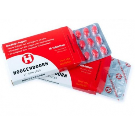 Medikamentenschachtel mit Bonbons - Topgiving